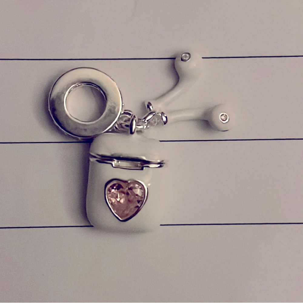 Sterling Silver AirPodsDangle Charm - Picture 4 of 4